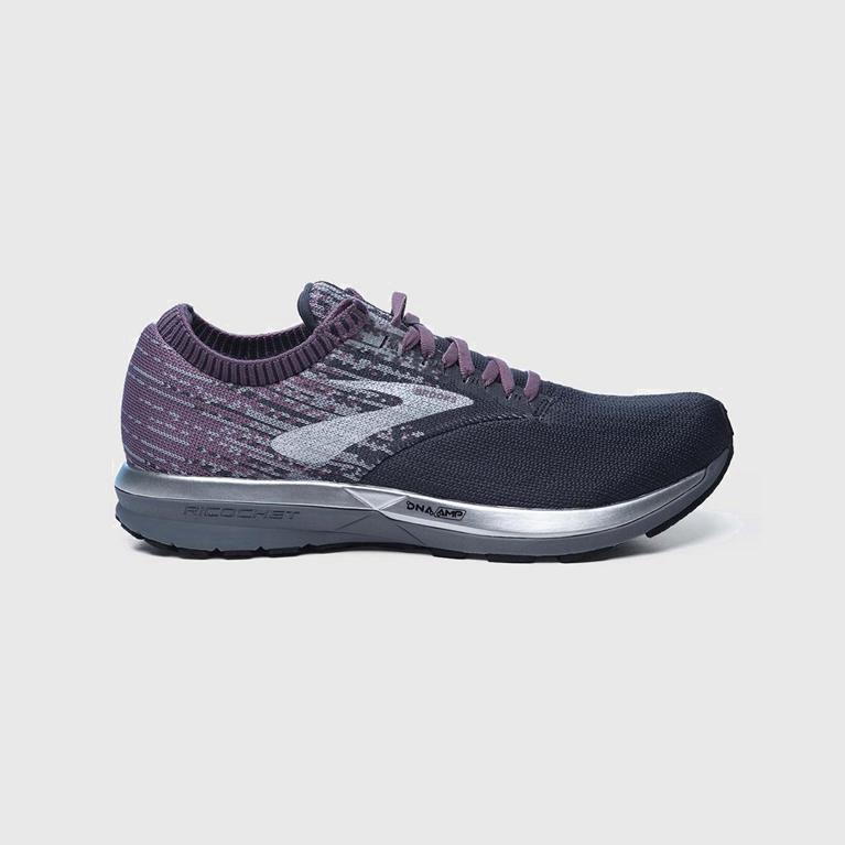 Brooks Ricochet Hardloopschoenen voor Dames Grijs (ZWXSV-1980)